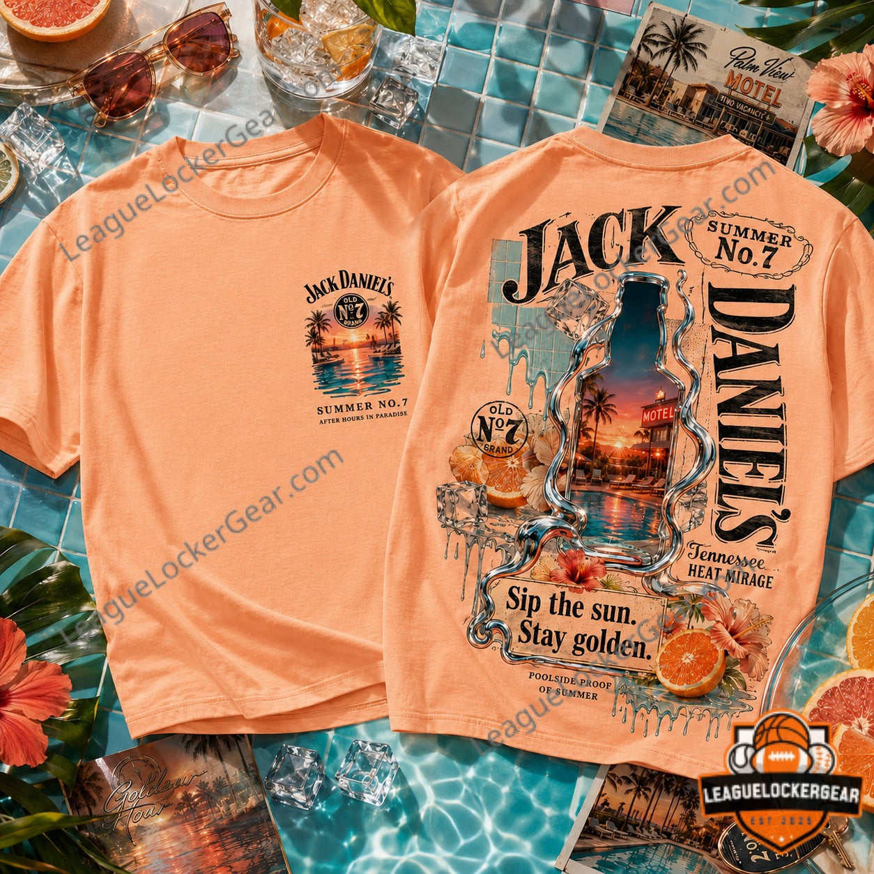 Jack Daniel’s Summer No. 7 3D T-Shirt