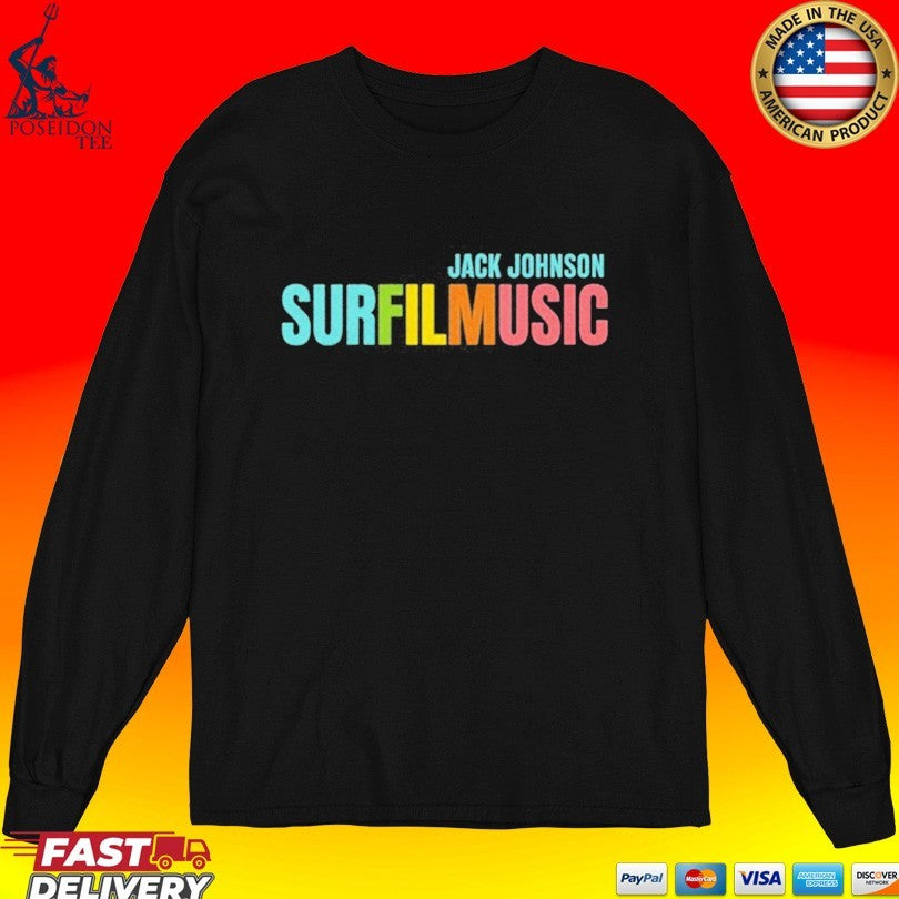 Jack Johnson Surfilmusic Tour 2026 T-shirt