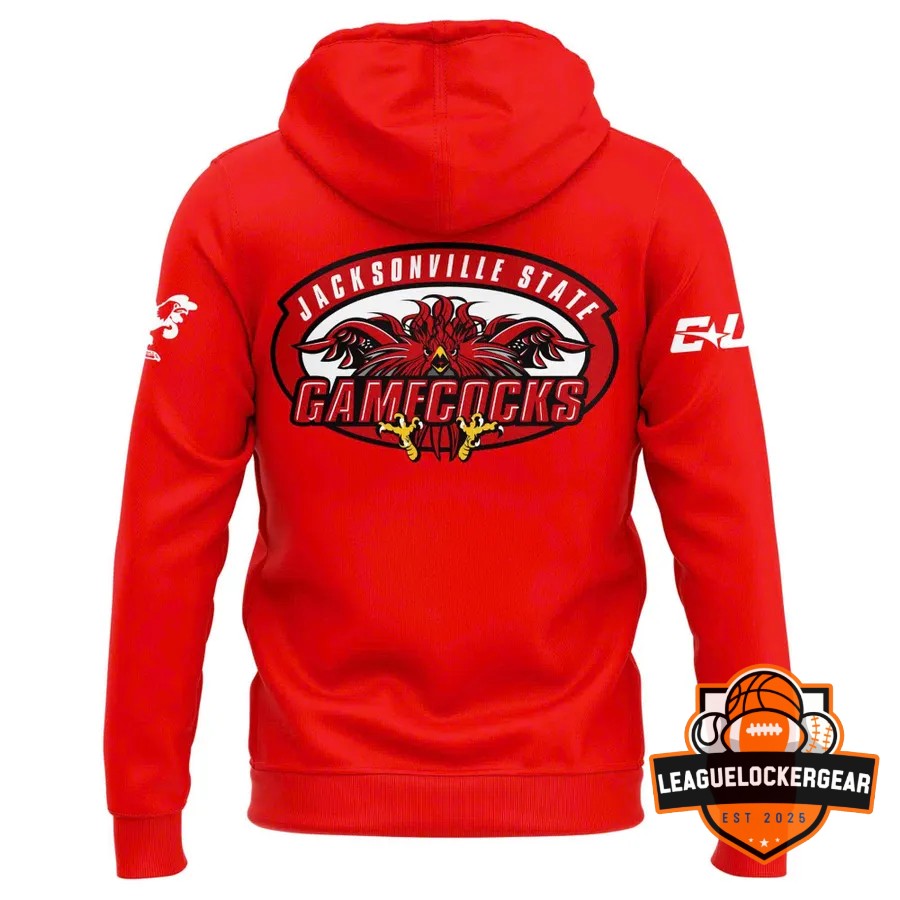 Jacksonville State Gamecocks 2026 Conference USA Baseball Champions Hoodie