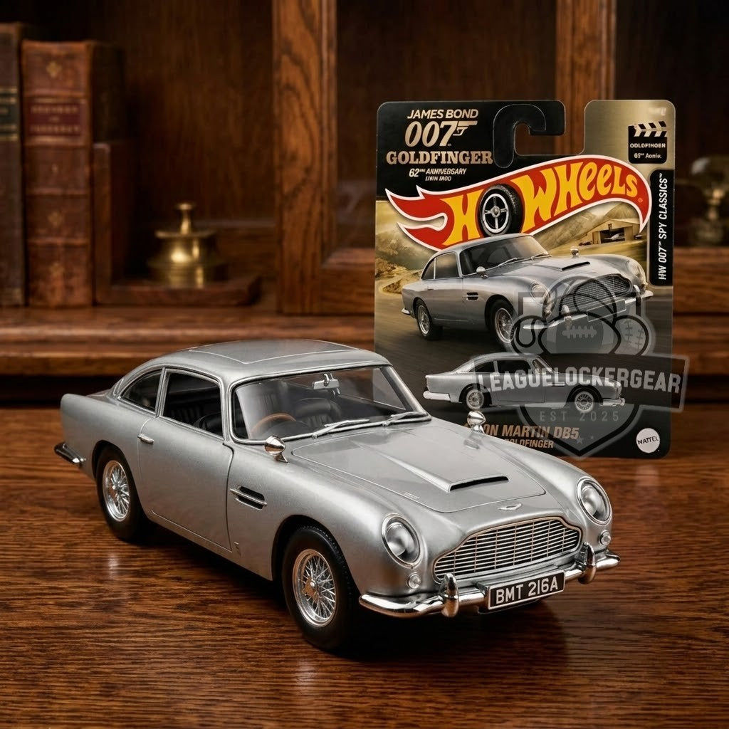 James Bond 007 Goldfinger 62nd Anniversary Aston Martin Car