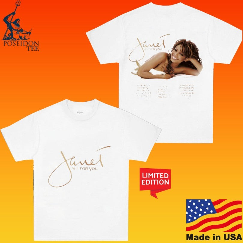 Janet Jackson All For You Date T-shirt