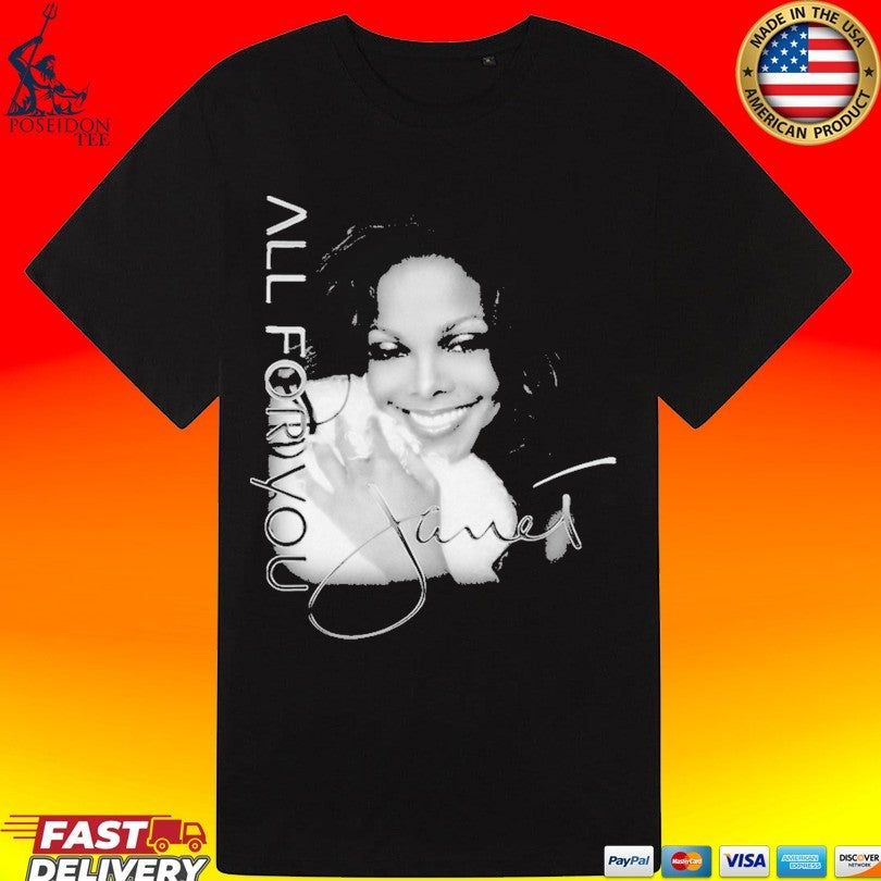 Janet Jackson All For You Photo T-shirt