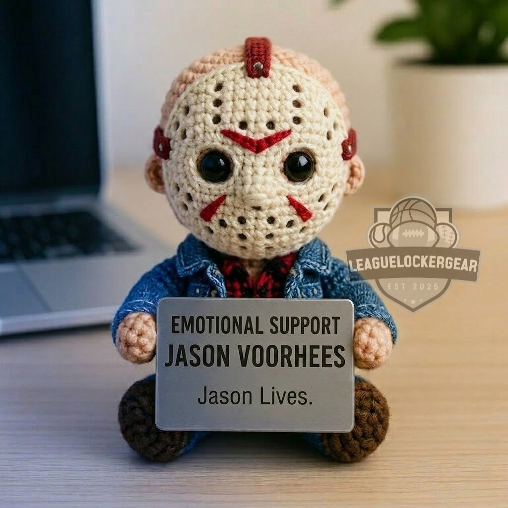 Friday The 13th Character Crochet Emotional Support