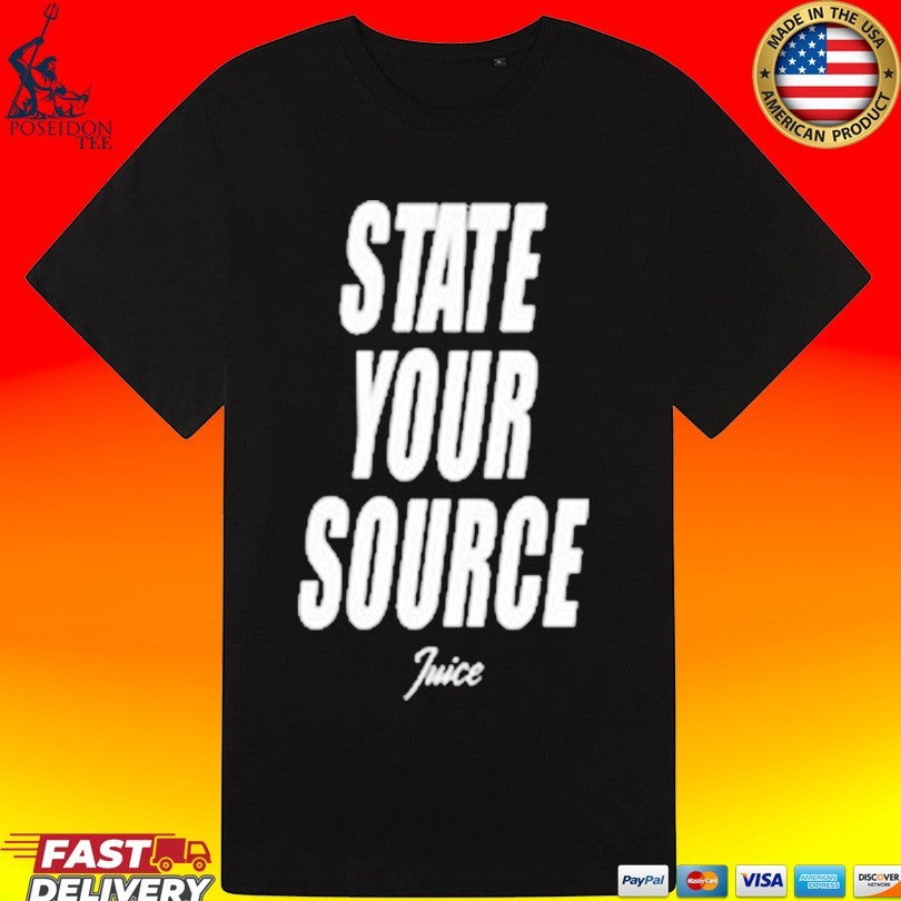 Jaylen Brown State Your Source T-shirt