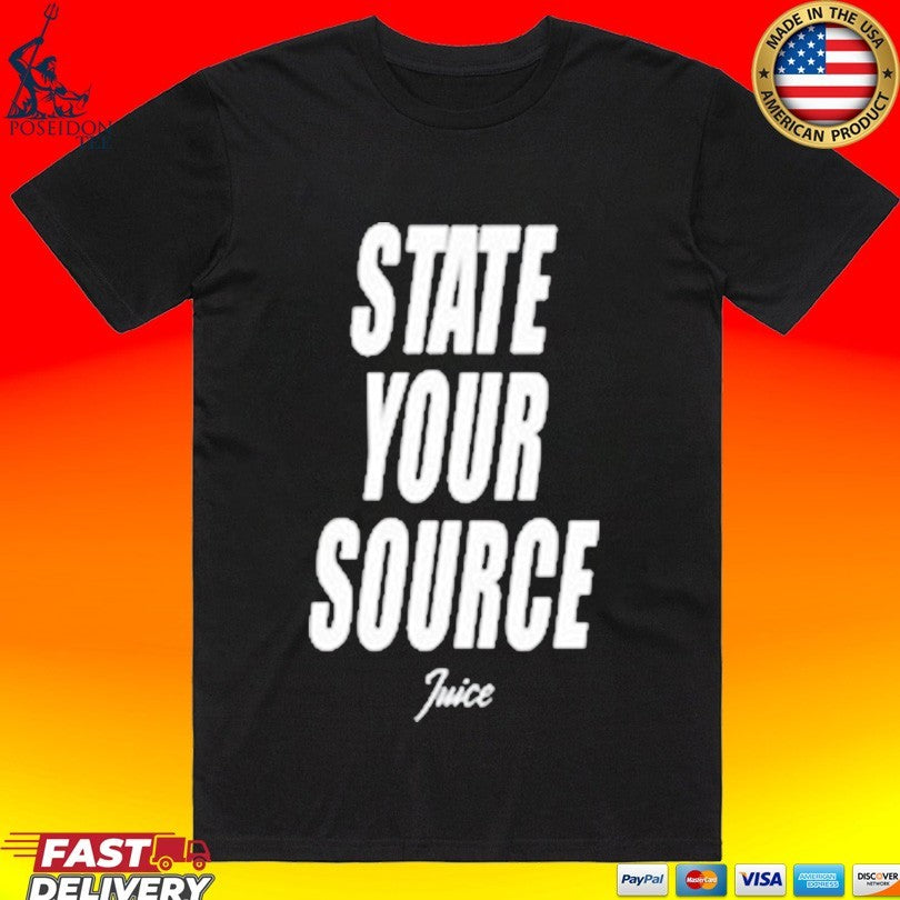 Jaylen Brown State Your Source T-shirt