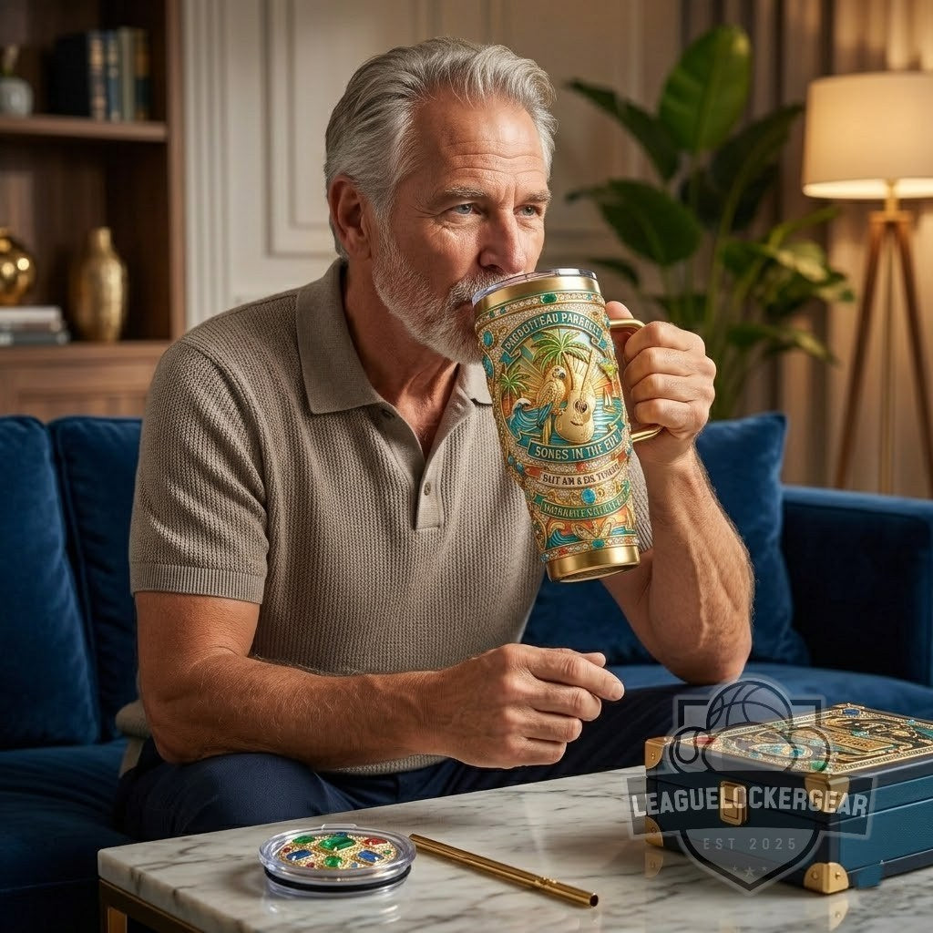 Jimmy Buffett Island Legend Parrothead Edition Tumbler