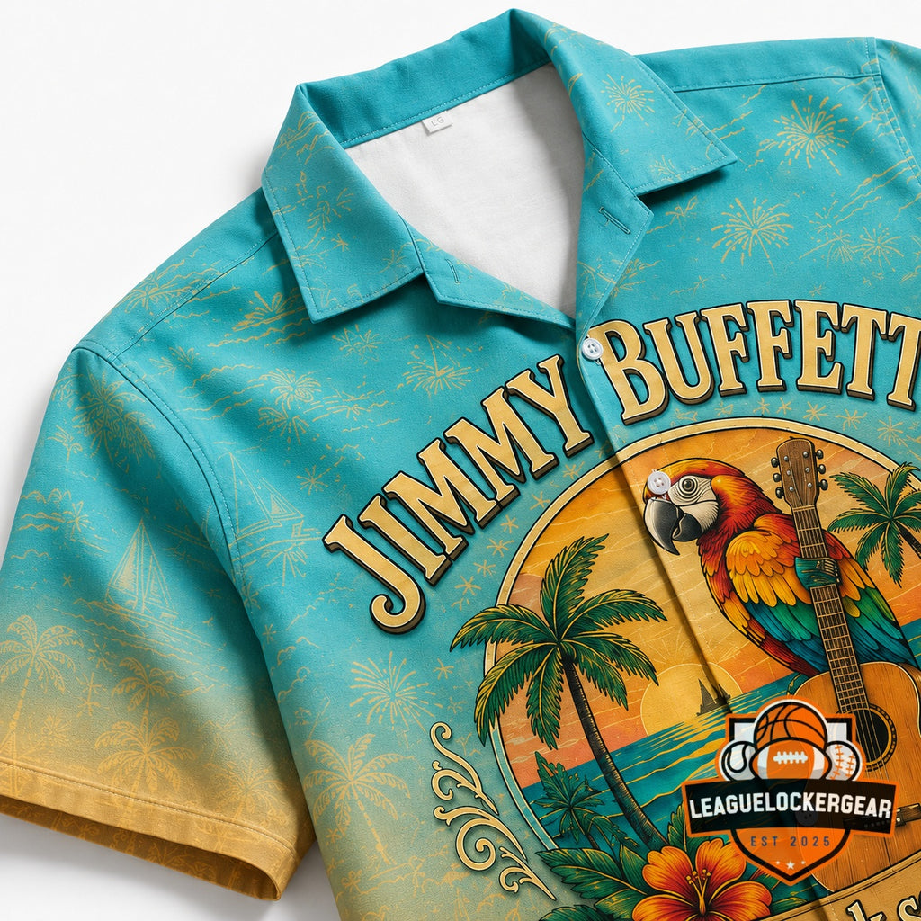 Jimmy Buffett It’s 5 O’clock Somewhere Margaritaville Hawaiian Shirt
