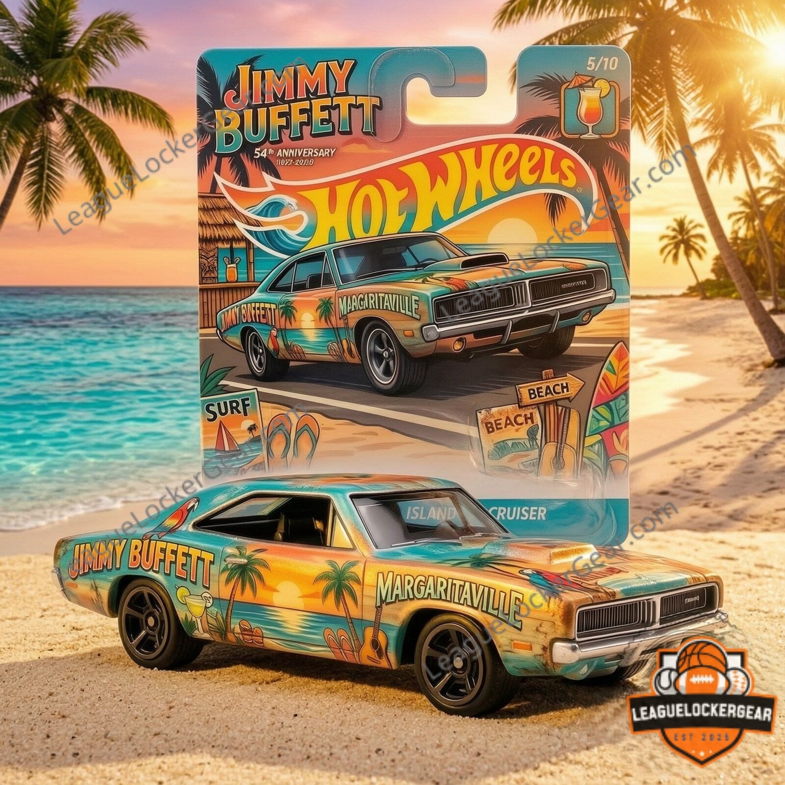 Jimmy Buffett Margaritaville Hot Wheels Car