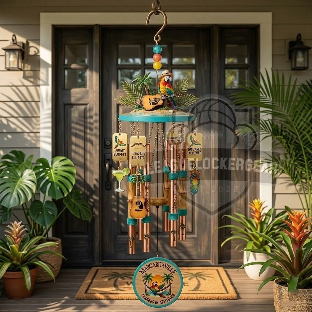 Jimmy Buffett Margaritaville Wind Chime