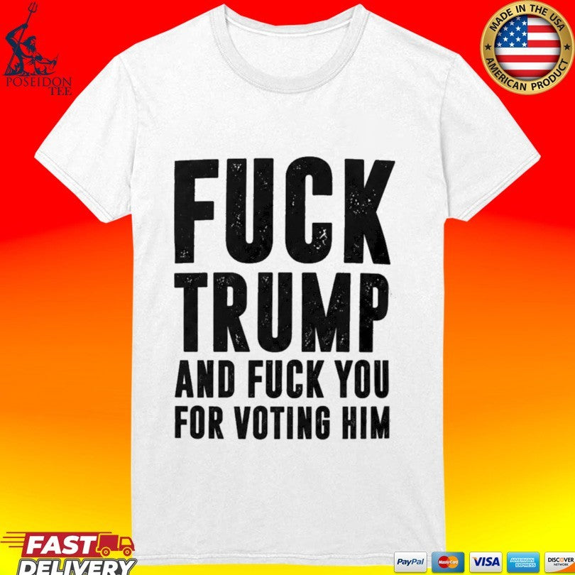 Jimmy Kimmel Fuck Trump And Fuck You For Voting Him T-shirt