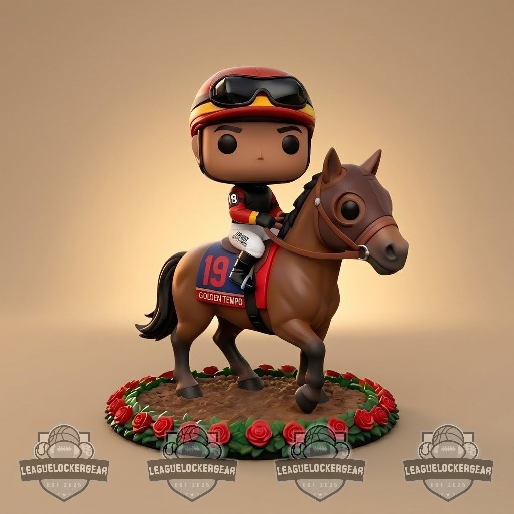 Golden Tempo Jose Ortiz 152nd Kentucky Derby Champion Vinyl Figure
