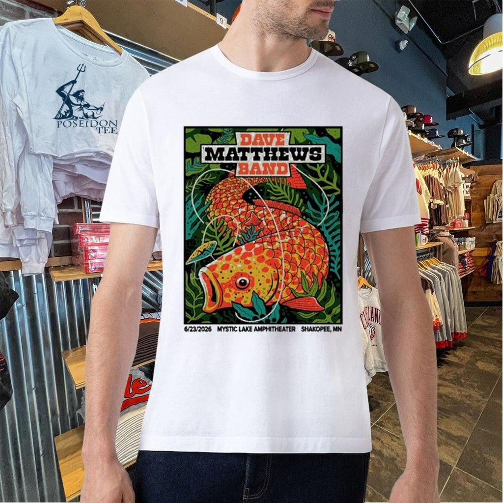June 23 2026 Dave Matthews Band Event Shakopee Minnesota T-shirt
