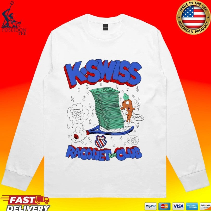 K-swiss Racquet Club Deep Game Ltd Carrots T-shirt