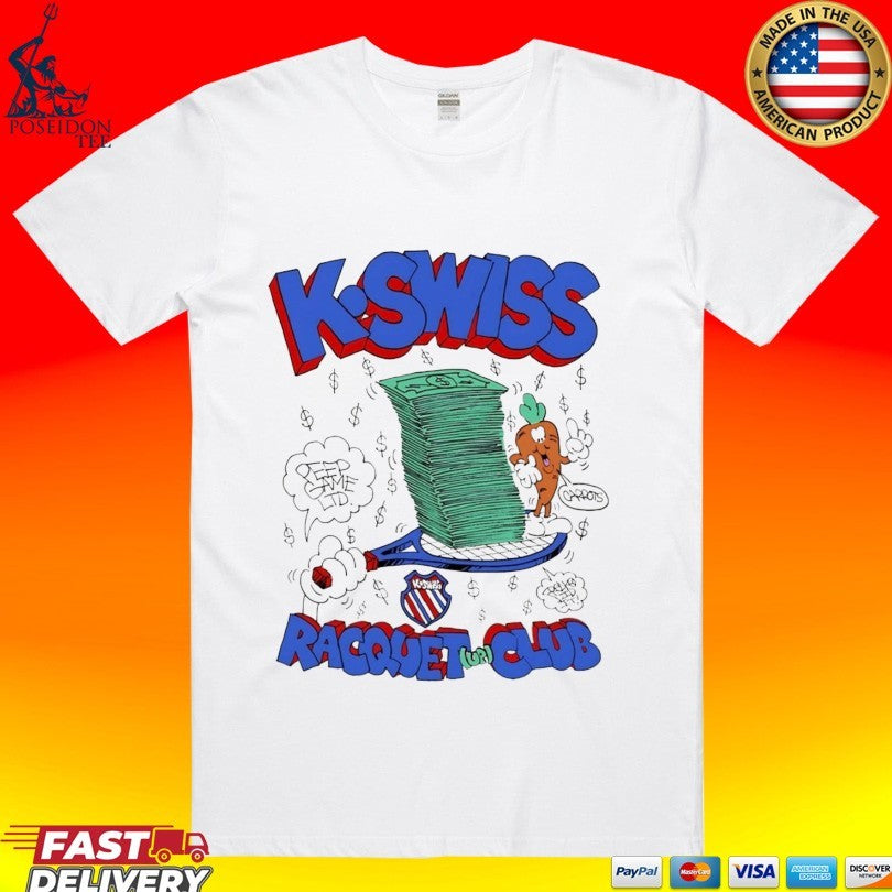 K-swiss Racquet Club Deep Game Ltd Carrots T-shirt