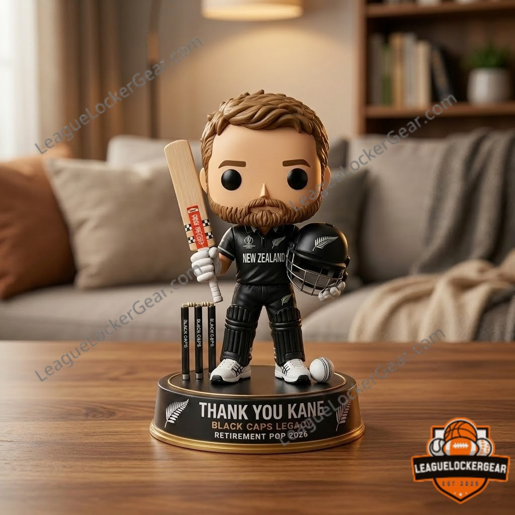 Kane Williamson Black Caps Legacy Retirement 2026 Pop Figure