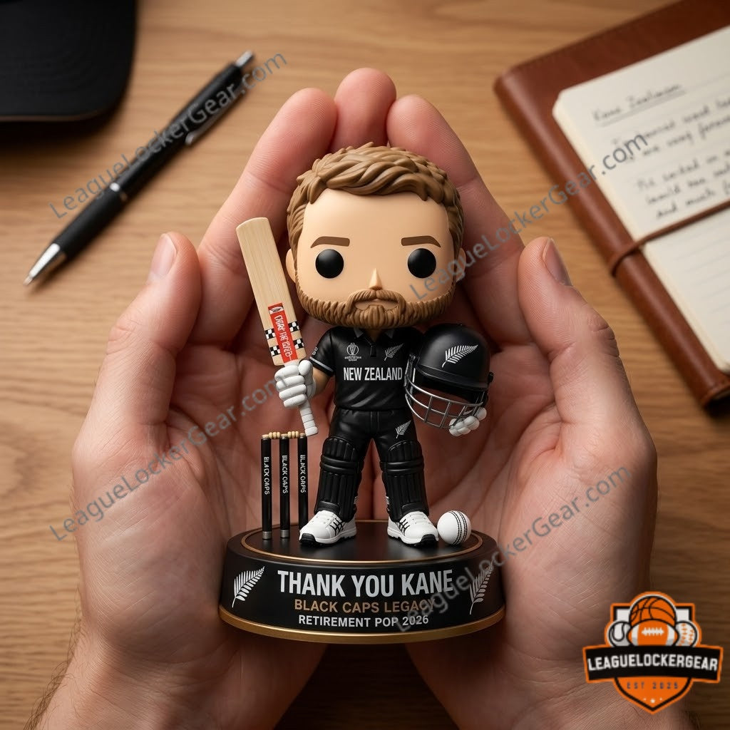 Kane Williamson Black Caps Legacy Retirement 2026 Pop Figure