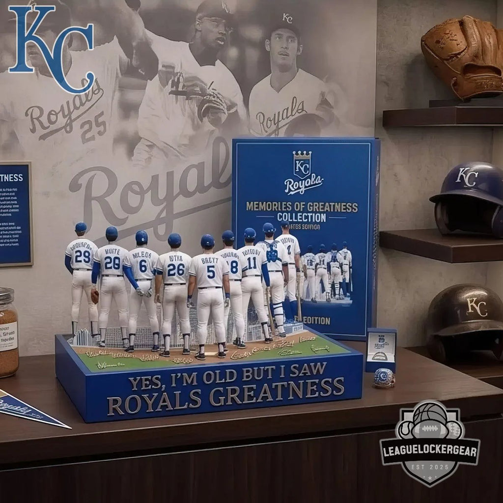 Kansas City Royals Yes I’m Old But I Saw Greatness Acrylic Plaque