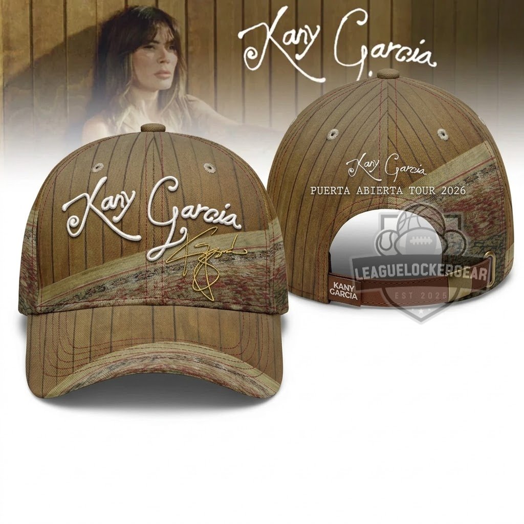 Kany Garcia Puerta Abierta Tour 2026 Signed T-Shirt