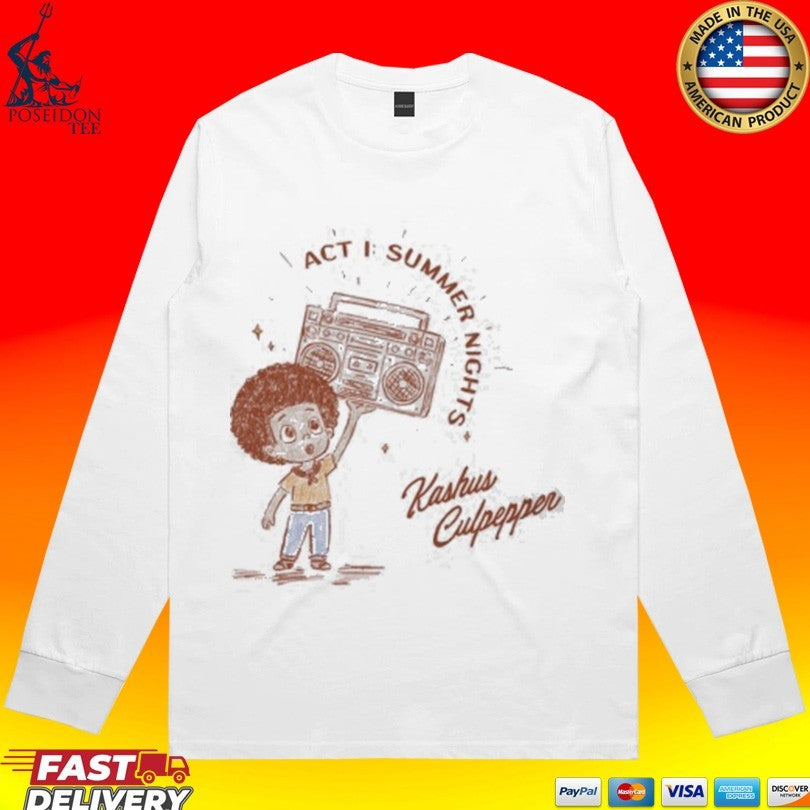 Kashus Culpepper Act I Summer Nights Ep Cover T-shirt