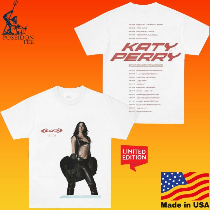 Katy Perry 2026 Summer Tour T-shirt
