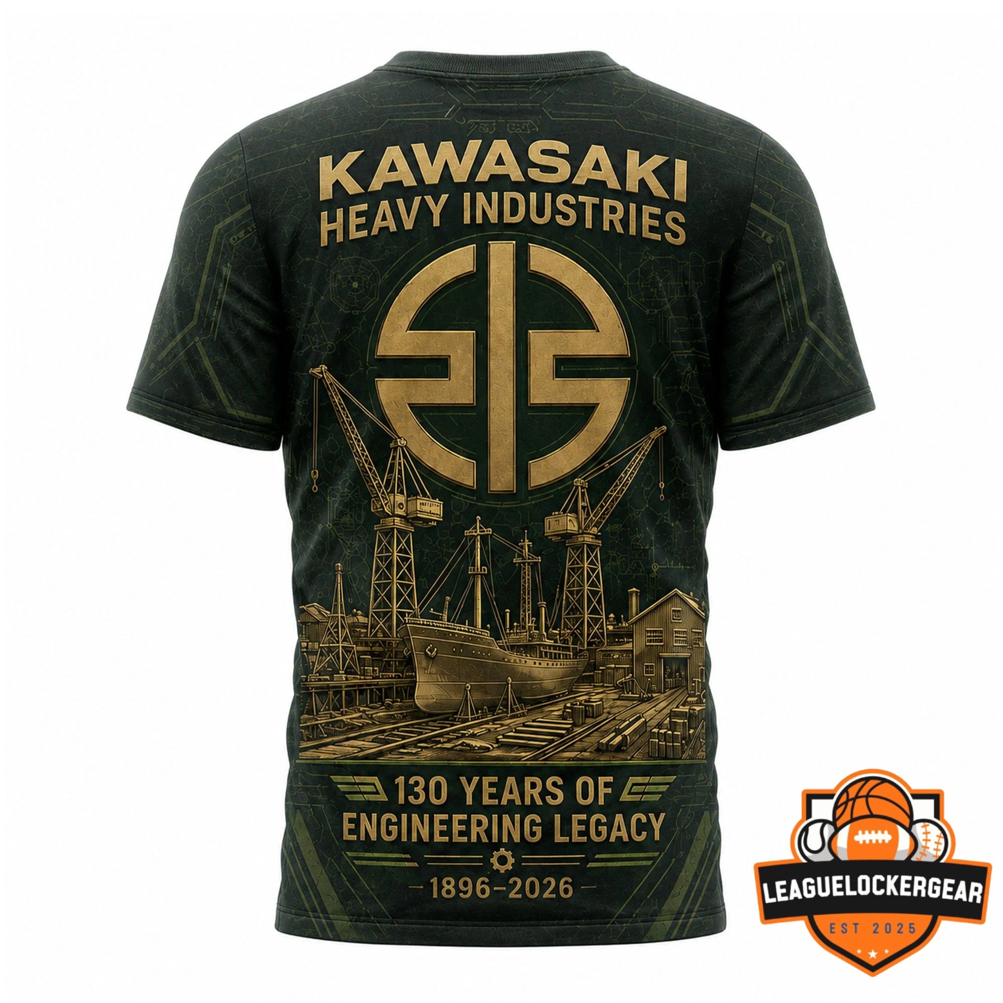 Kawasaki 130th Anniversary 1896-2026 Legacy T-Shirt