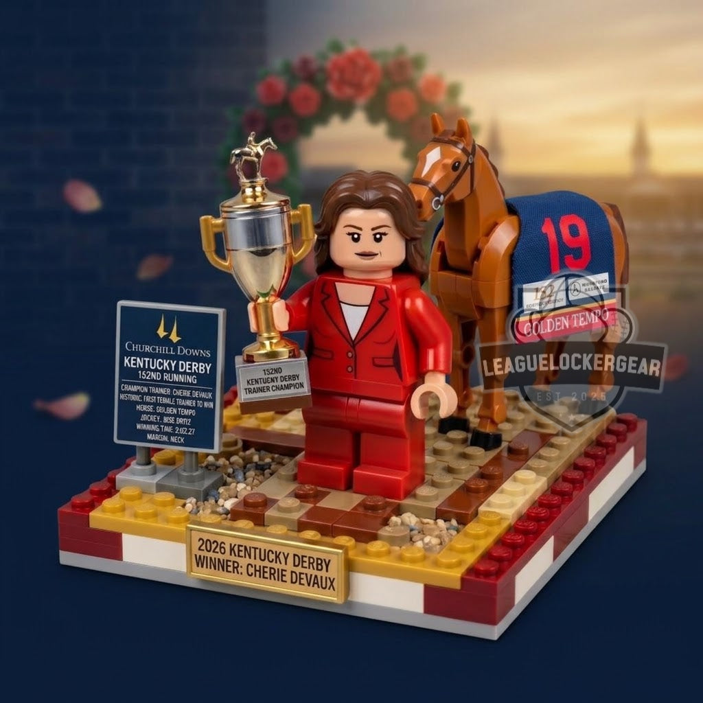 Kentucky Derby 2026 Winner Cherie Devaux LEGO Display Set