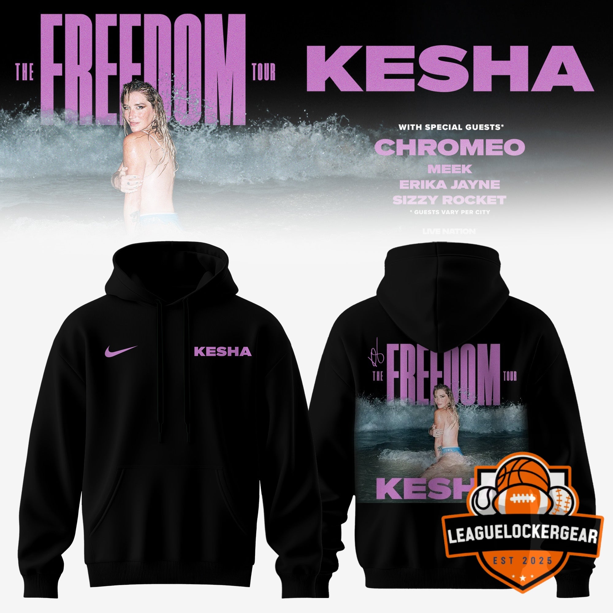 Kesha The Freedom Tour Hoodie