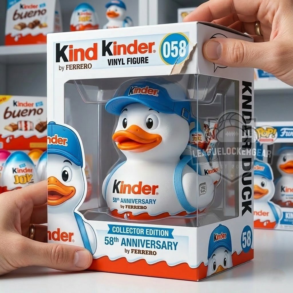 Kinder 58th Anniversary Rubber Duck