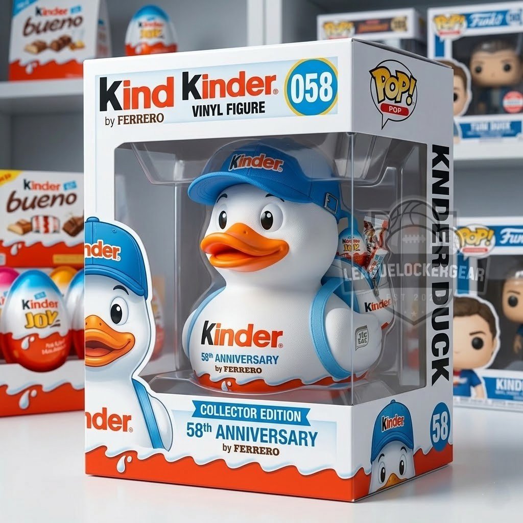 Kinder 58th Anniversary Rubber Duck