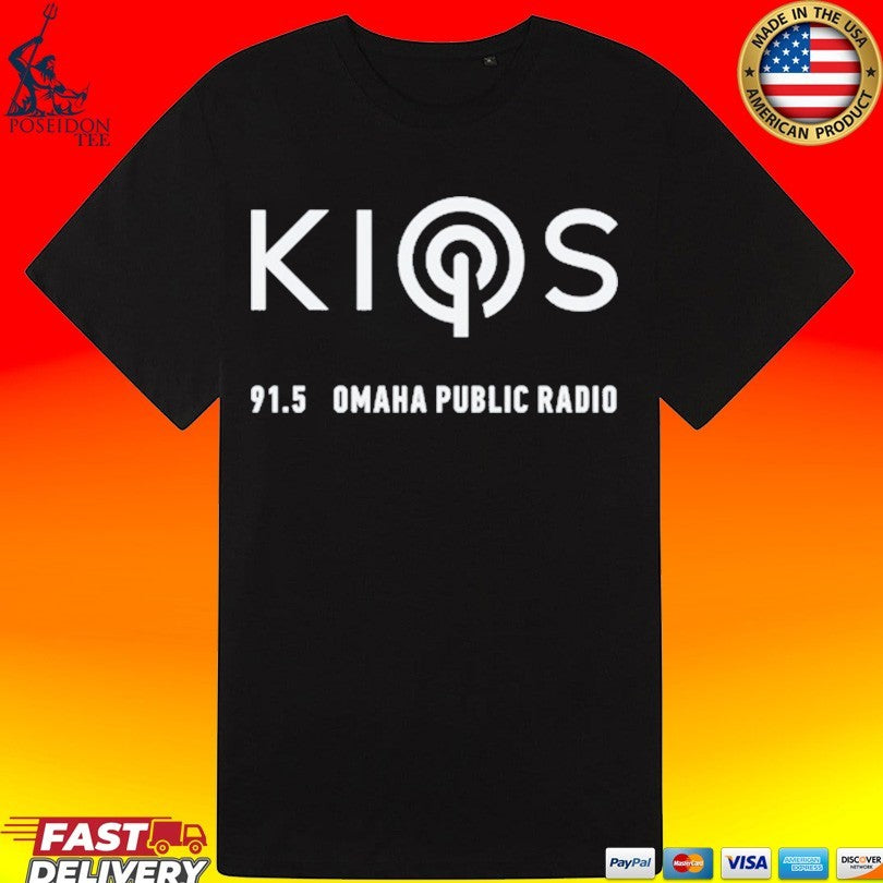 Kios 91.5 Омана Public Radio Logo T-shirt