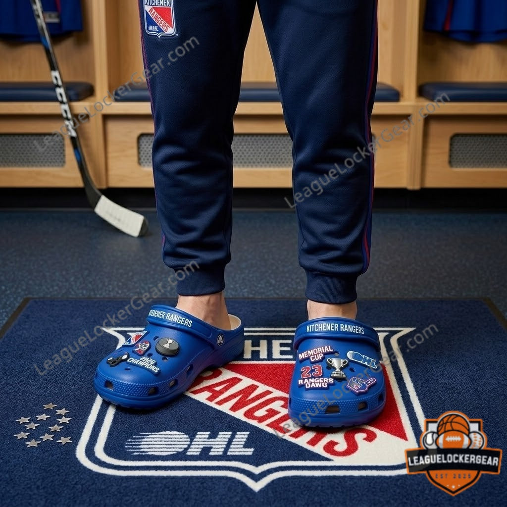 Kitchener Rangers 2026 Memorial Cup Champions Crocs
