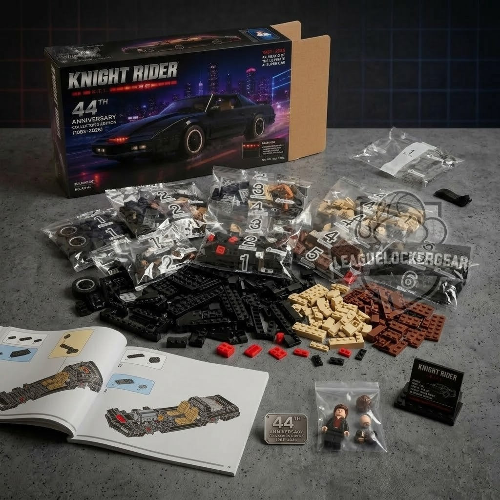 Knight Rider KITT 44th Anniversary Building Set
