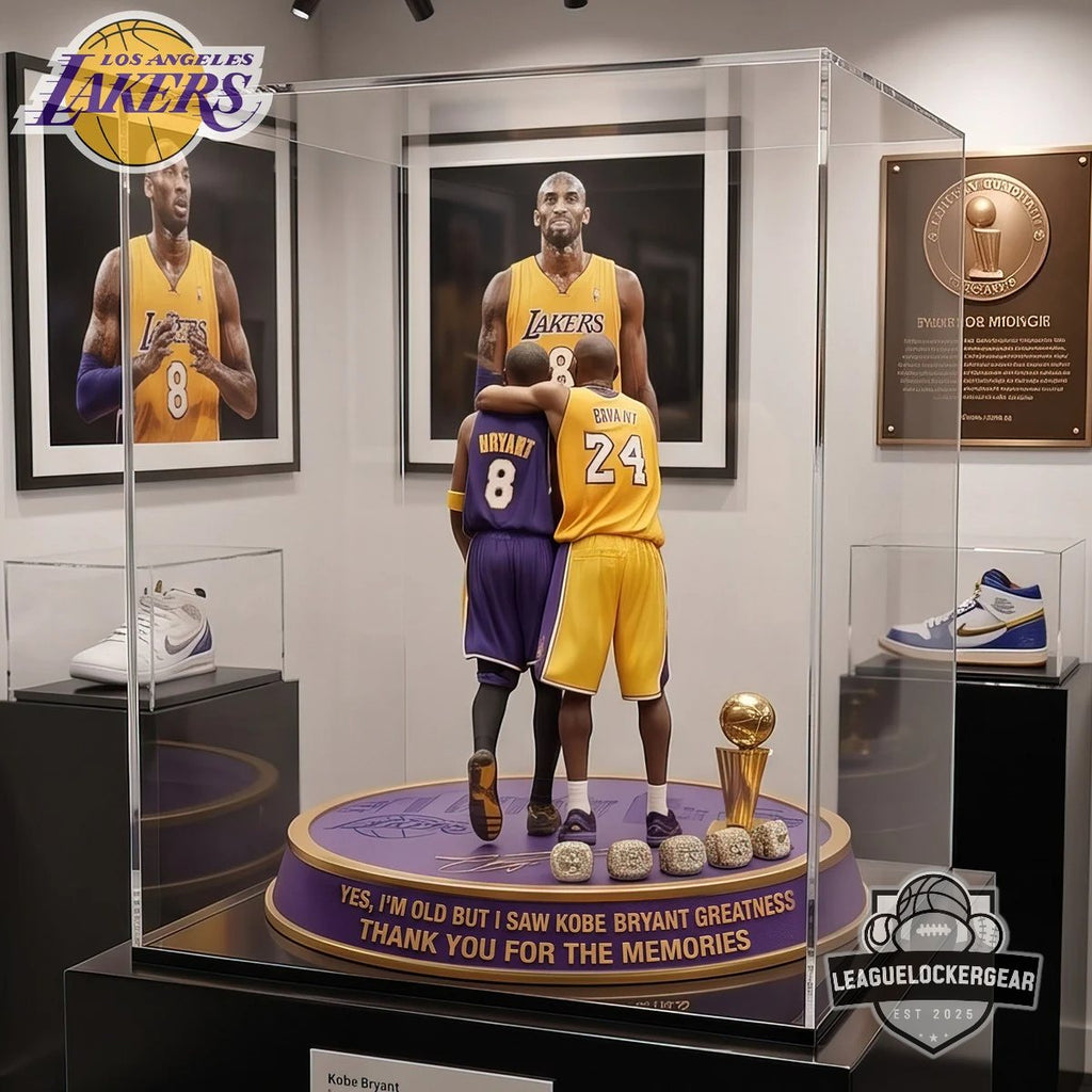Kobe Bryant Dual Legacy Greatness Acrylic Plaque