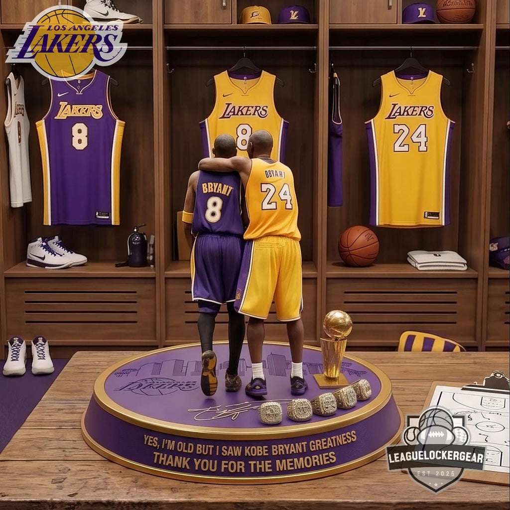 Kobe Bryant Dual Legacy Greatness Acrylic Plaque