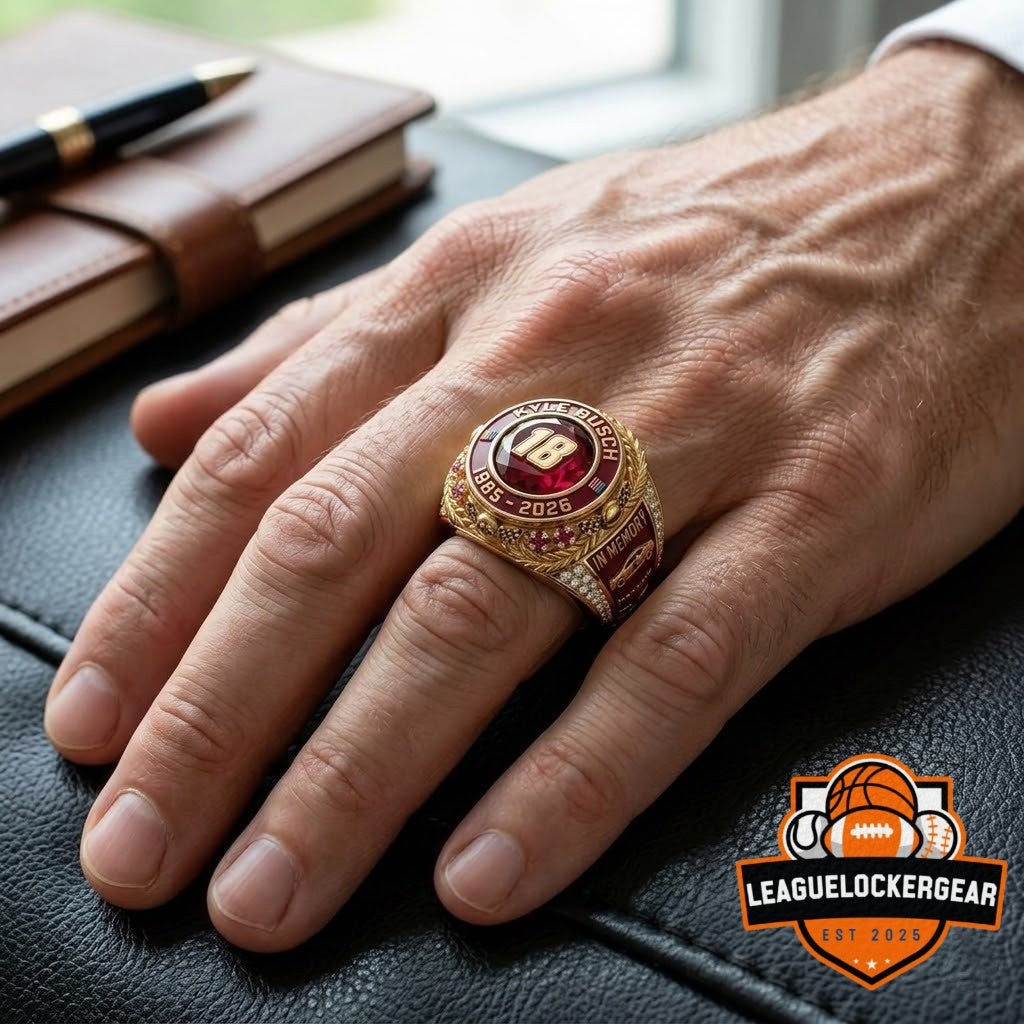 Kyle Busch In Memory Legendary Career Championship Ring