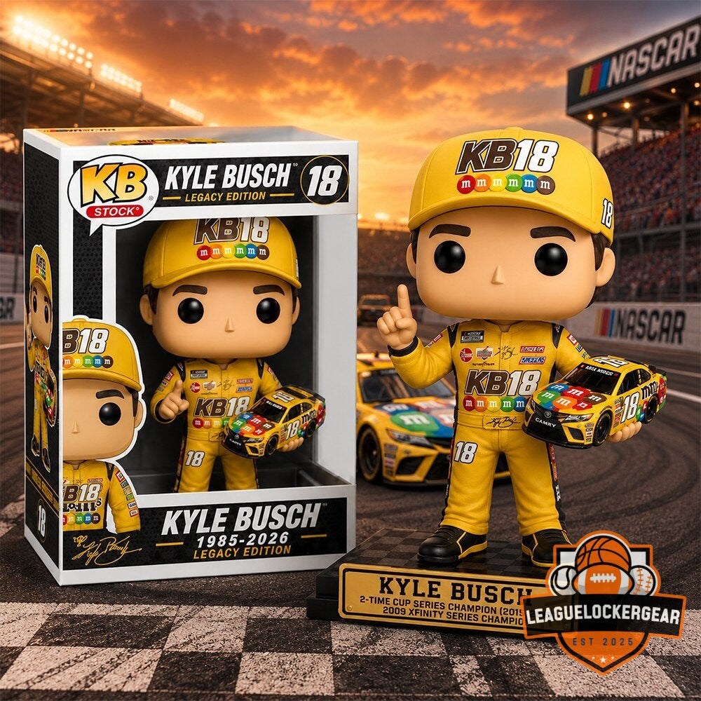 Kyle Busch 2-Time Cup Series Champion Funko Pop Figure