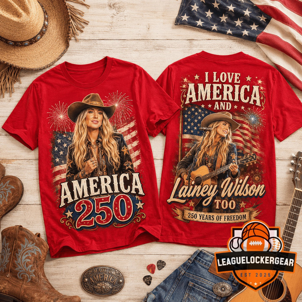 Lainey Wilson America 250 Years of Freedom T-Shirt