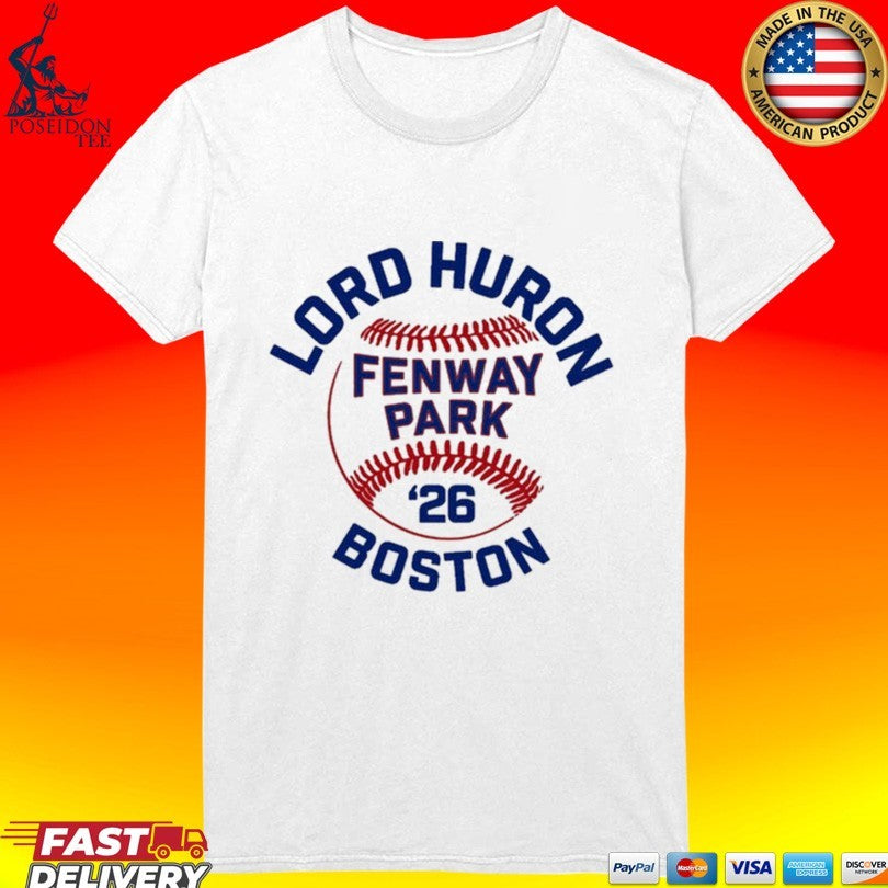 Lord Huron Boston Fenway Park Ma Baseball June 22 2026 T-shirt
