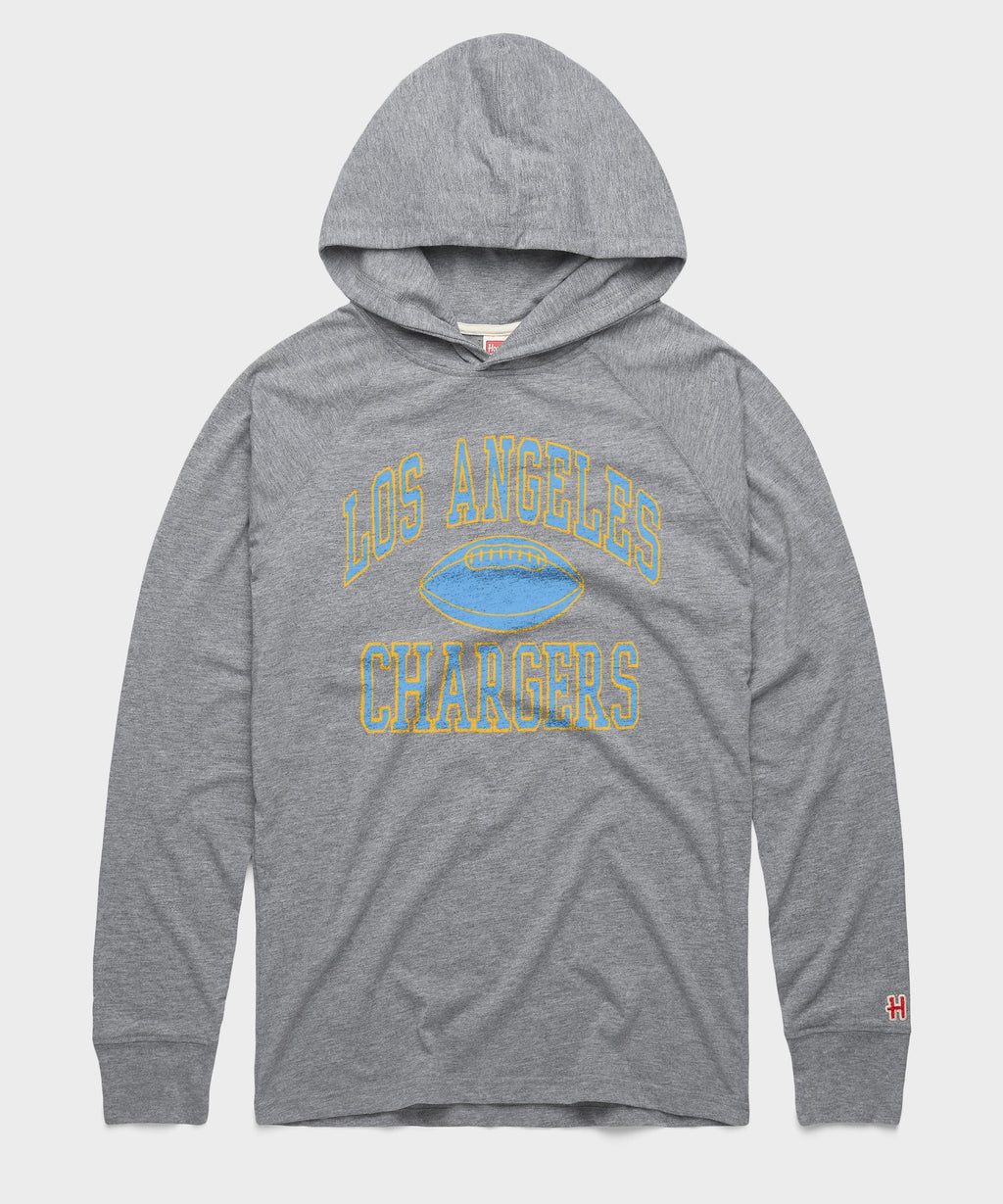 Los Angeles Chargers Gridiron Lightweight Hoodie
