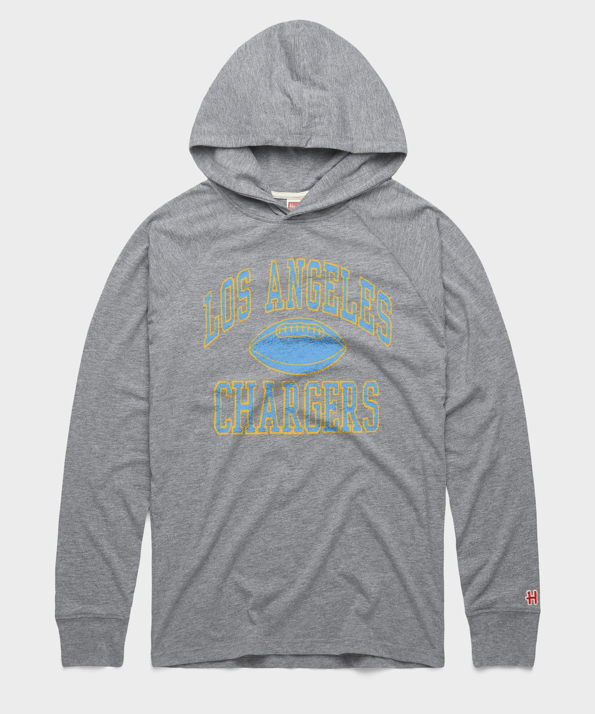 Los Angeles Chargers Gridiron Lightweight Hoodie