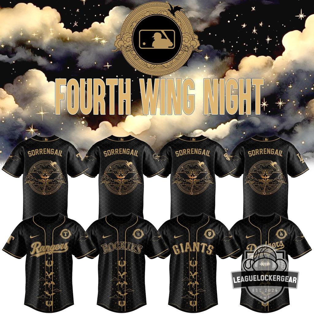 MLB Fourth Wing Night Sorrengail Baseball Jersey