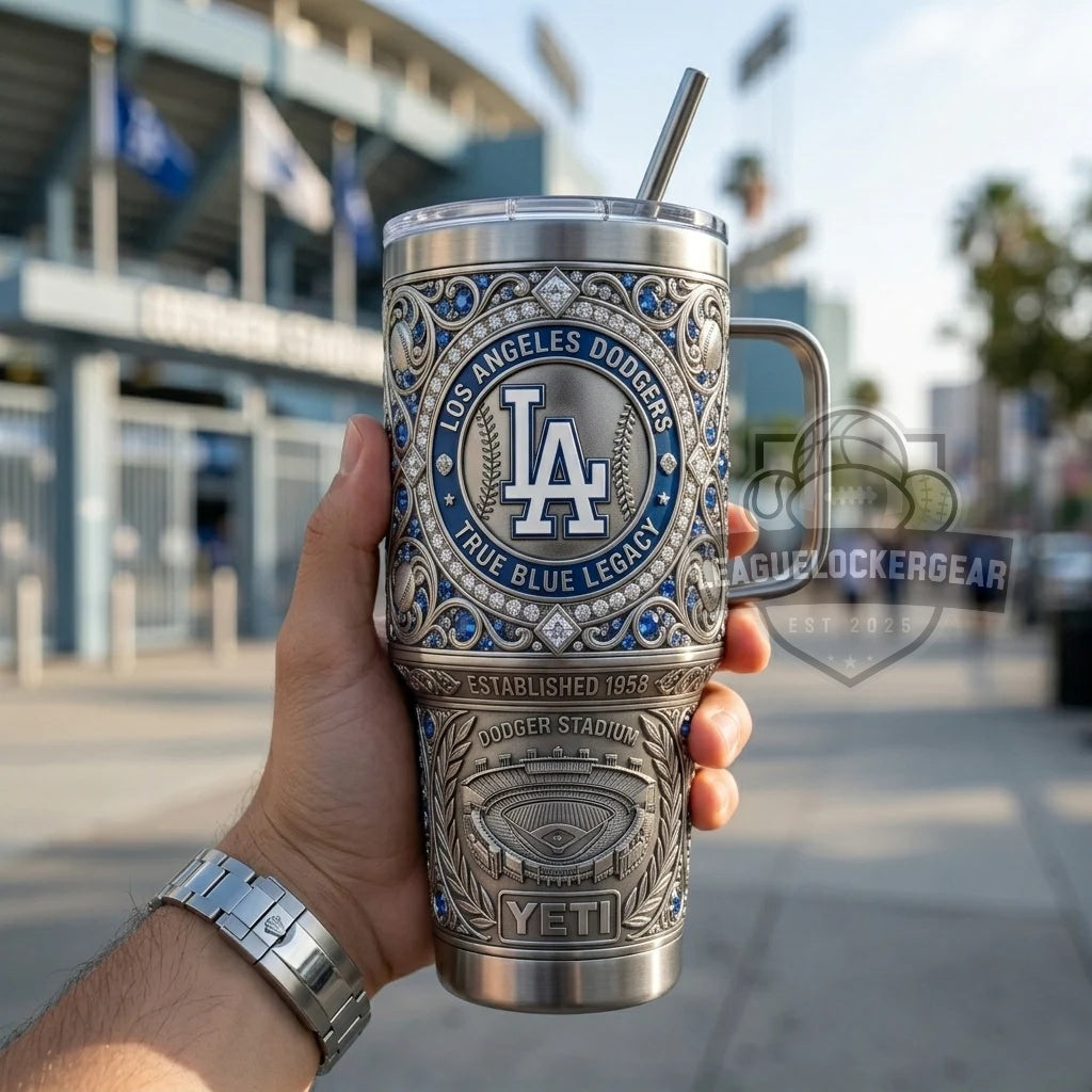 Los Angeles Dodgers Luxury Clubhouse Edition Established 1958 Tumbler