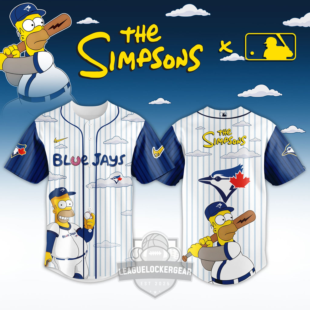 All Team MLB The Simpsons Baseball Jersey
