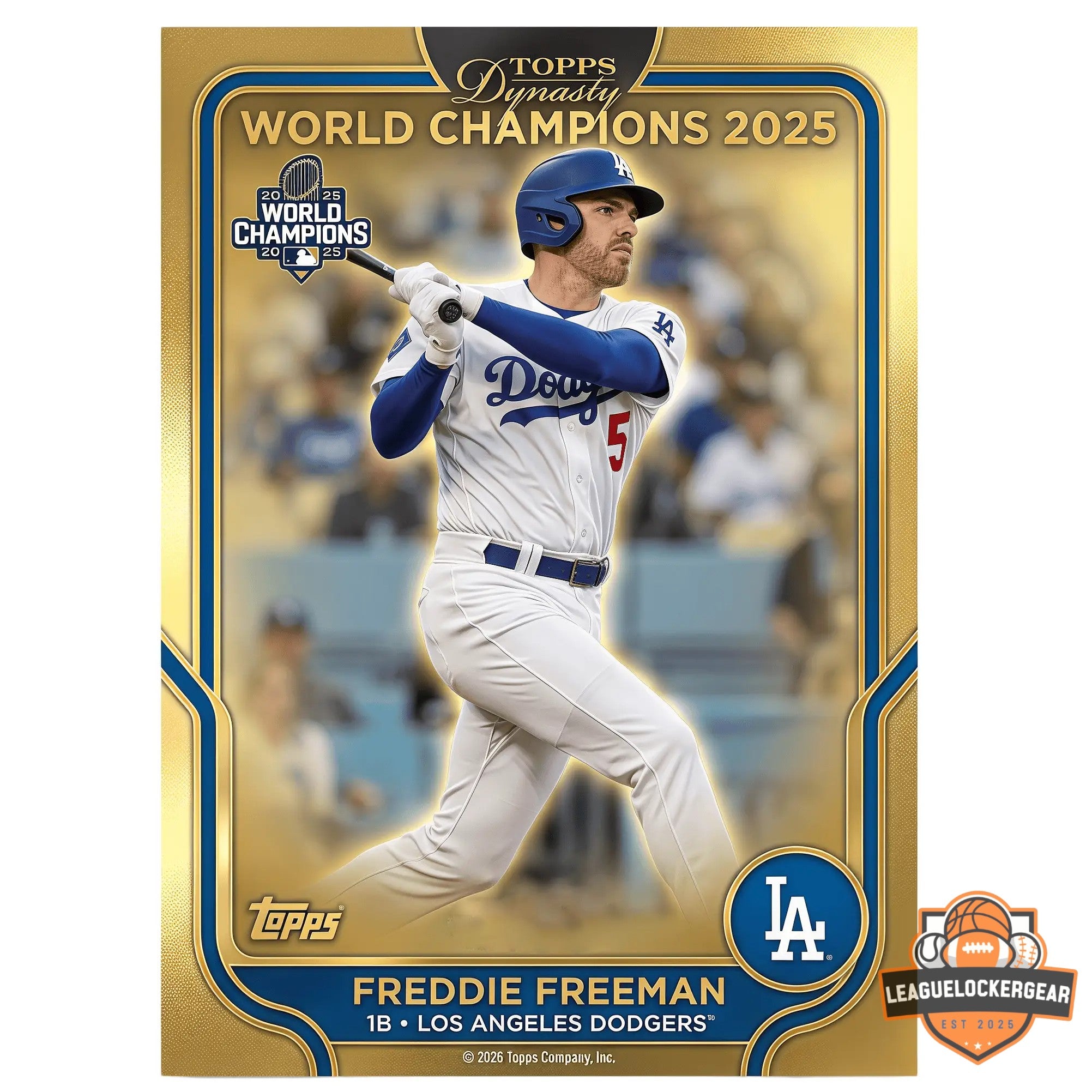 Los Angeles Dodgers World Champion 2025 MLB Hobby Box