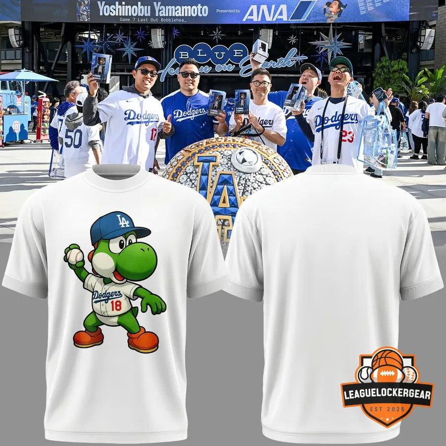 2026 Los Angeles Dodgers x Yoshi Crossover T-Shirt