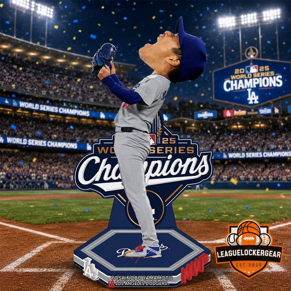 Yoshinobu Yamamoto World Series 2025 Champions MVP Bobblehead