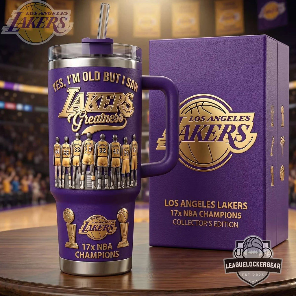 Los Angeles Lakers Yes I’m Old But I Saw Lakers Greatness Tumbler