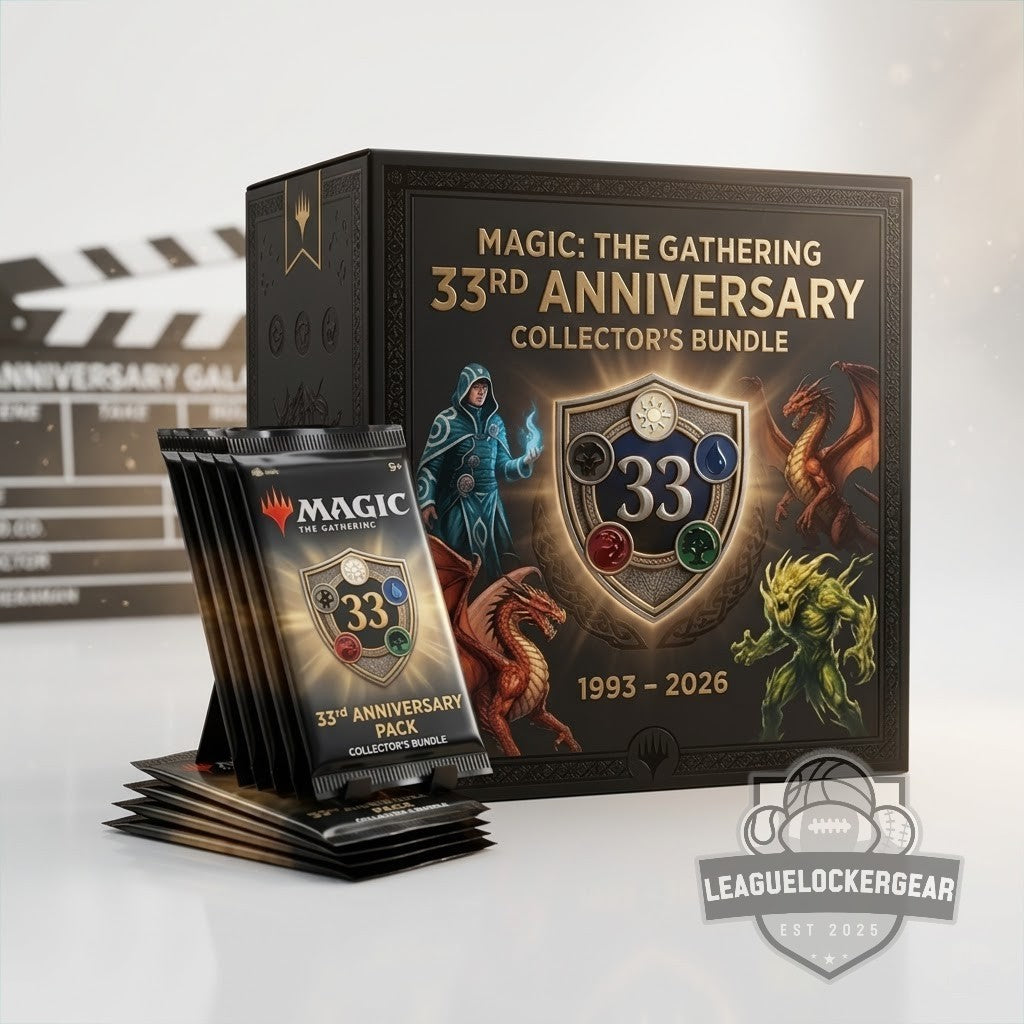 Magic The Gathering 33rd Anniversary Hobby Box Cards