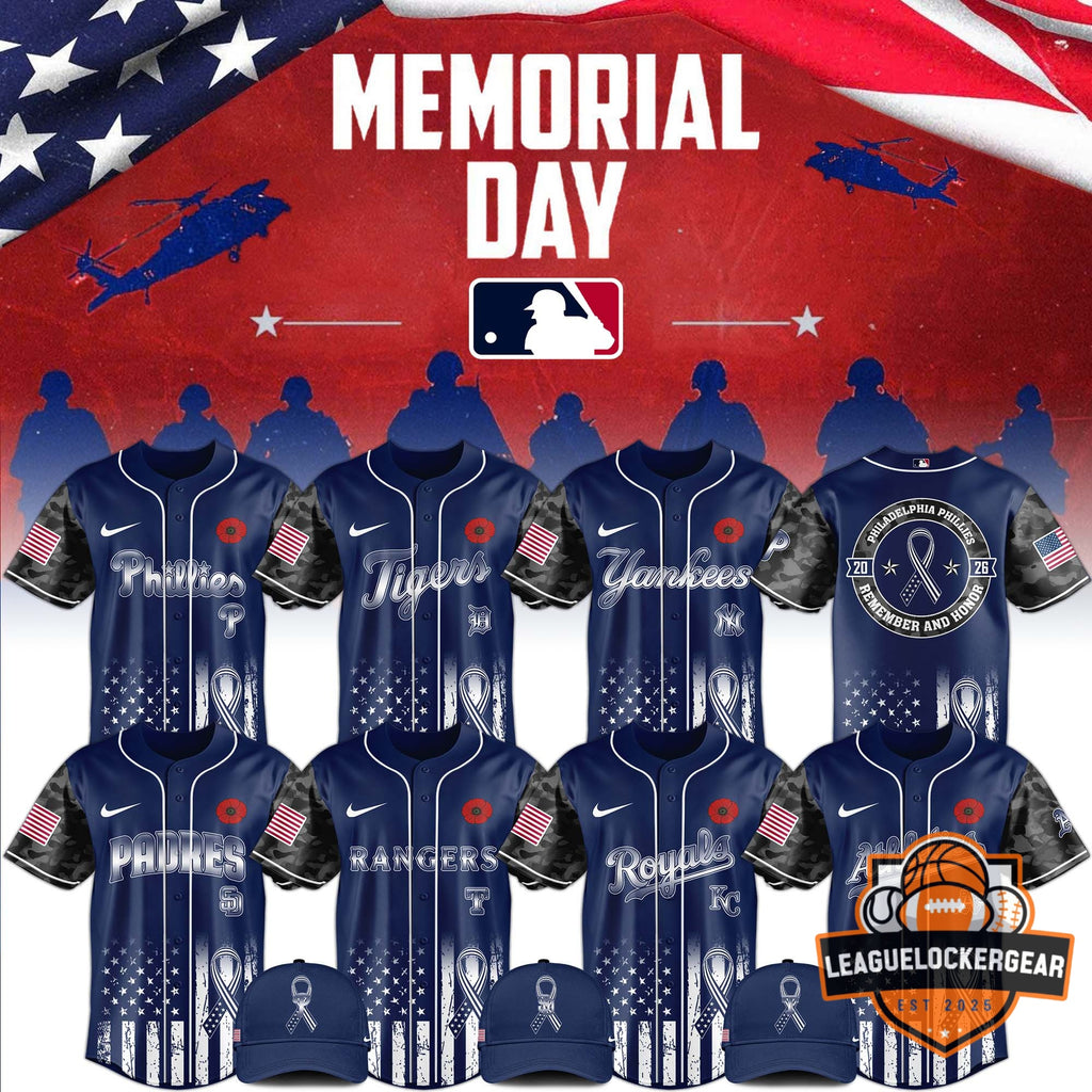 MLB x Memorial Day Remembrance Baseball Jersey