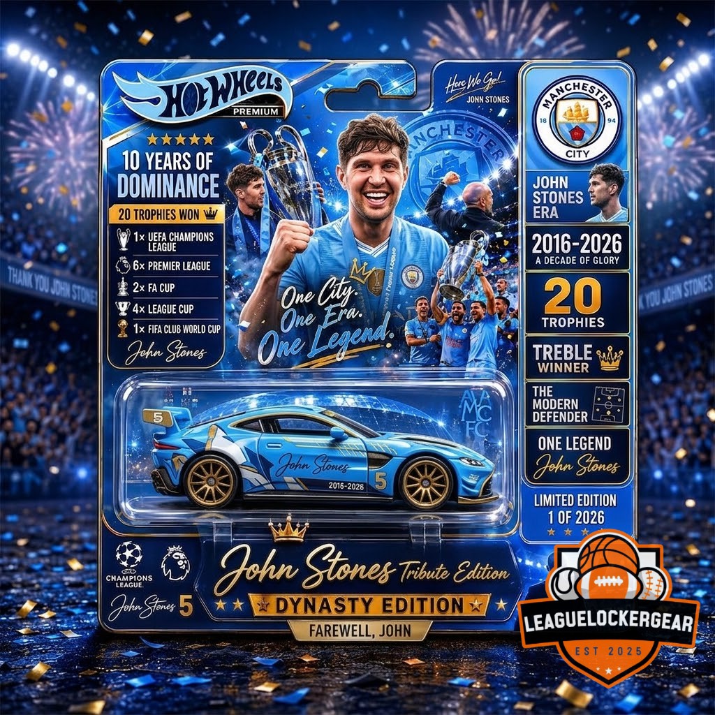 Manchester City John Stones Tribute Edition Hot Wheels Premium Die-cast Car